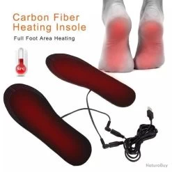 !!! LIVRAISON OFFERTE !!! Semelles Chauffantes T35 à T39 Réf 694