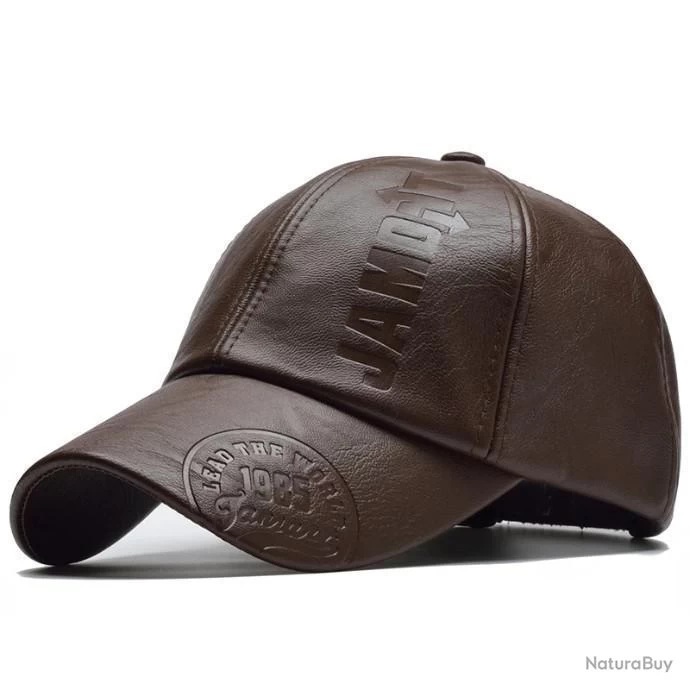 !!! LIVRAISON OFFERTE !!! Casquette Cuir PU Réf 87655 1 !!! LIVRAISON OFFERTE !!! Casquette Cuir PU Réf 87655