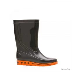 BOTTES ENFANT BAUDOU BORNEO ANTHRACITE ORANGE 24 (promo)