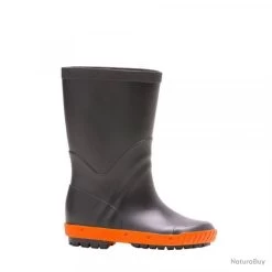 BOTTES ENFANT BAUDOU TRITON ANTHRACITE ORANGE 28 (promo)