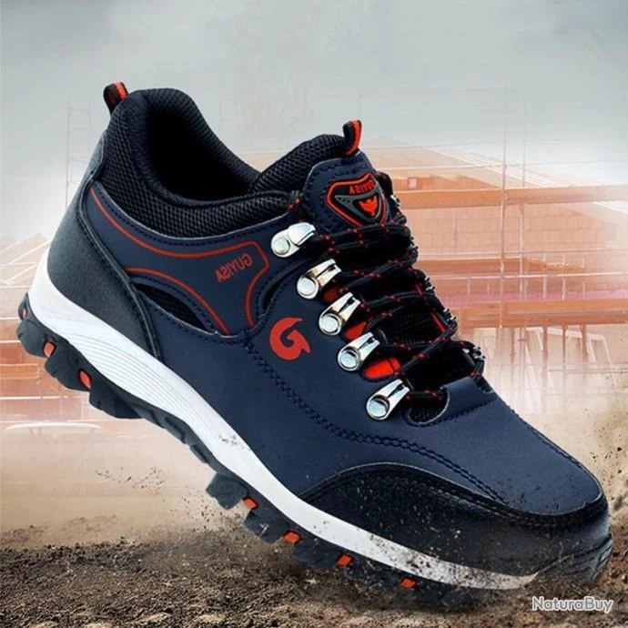 Baskets De Travail Respirantes Avec Embout En Acier Pour Homme LIVRAISON GRATUITE 1 Baskets De Travail Respirantes Avec Embout En Acier Pour Homme LIVRAISON GRATUITE