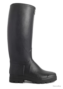 Bottes Saint-Hubert Homme Le Chameau Cuir Noir-40-38