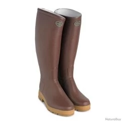 Bottes Saint Hubert Marron Le Chameau Hauteur 42.5cm Largeur 44cm