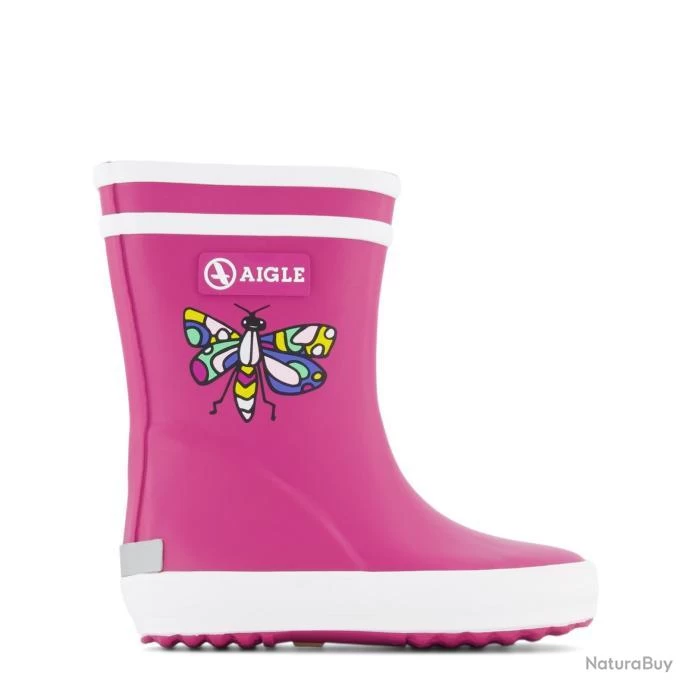 Bottes De Pluie Baby Flac AIGLE 22 Butterfly 1 Bottes De Pluie Baby Flac AIGLE 22 Butterfly
