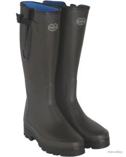 Le Chameau Bottes En Caoutchouc Vierzonord Couleur Marron.