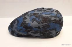 CASQUETTE "IRLANDAISE" CAMO BLEU T57