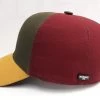 CASQUETTE ITALIENNE MARONE TRICOLORE T58