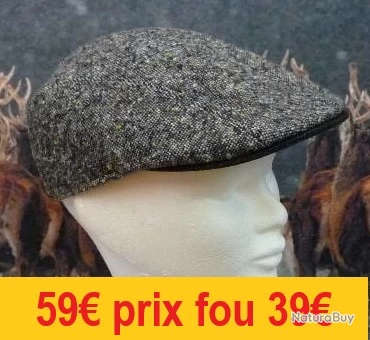 CASQUETTE "MARONE ITALIE" Bombe Gris Chiné 57 BT634-57 1 CASQUETTE "MARONE ITALIE" Bombe Gris Chiné 57 BT634-57