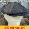 CASQUETTE "MARONE ITALIE" DUBLIN PATCHWORK 60 BT652-60JS