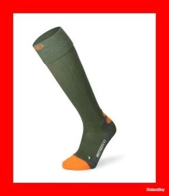 CHAUSSETTES CHAUFFANTES HEAT STOCK 4.1 TOE CAP ET PACK BATTERIES - LENZ P 35/38