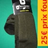 CHAUSSETTES HAUTES DEERHUNTER LONGUES KAKI Pointure 46/48 8104-46/48JS