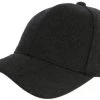 Casquette Baseball Laine Gris Anthracite En Feutre Chaude Et Tendance Neva Taille Unique Gris