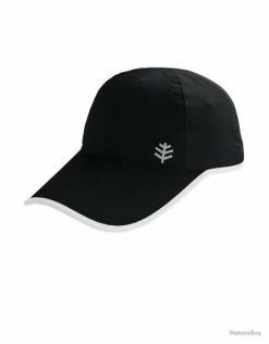 Casquette Sport Anti UV Pour Enfant - Lenny - Noir / Blanc Noir S/M