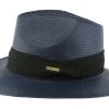 Chapeau De Paille Bleu Marine Théo Taille Unique Marine