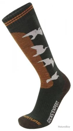 Chaussettes Mi-bas ESTEX Kaki