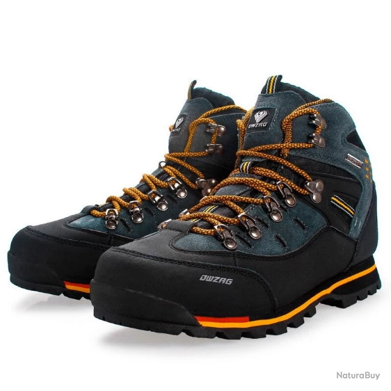 Chaussures Montantes, Montagne/trekking, Gris/orange, Taille 39 à 46. 1 Chaussures Montantes, Montagne/trekking, Gris/orange, Taille 39 à 46.