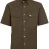 Chemise à Manches Courtes ILEX Pro Cordura-Shirt Shortsleeve (Couleur: Olive, Taille: M)