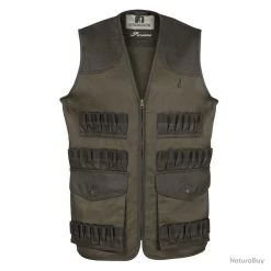 GILET SAVANE MAXI TUBES KAKI