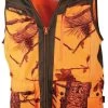 Gilet De Chasse Léger Somlys 248N Classy Camo Orange