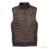 Gilet Matelassé Marron VERNEY CARRON Jaguar - TAILLE XL