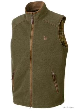 Härkila Gilet Polaire Sandhem Olive/Green L