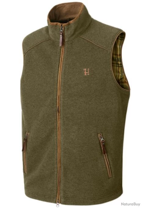 Härkila Gilet Polaire Sandhem Olive/Green L 1 Härkila Gilet Polaire Sandhem Olive/Green L