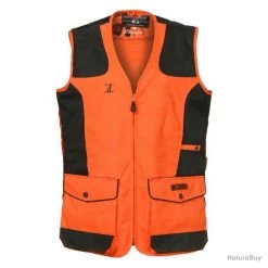 Gilet Traque Orange Percussion Enfant - TAILLE 6 ANS