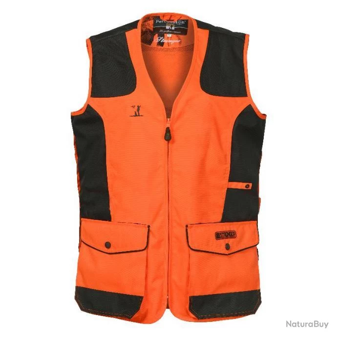 Gilet Traque Orange Percussion Enfant - TAILLE 16 ANS 1 Gilet Traque Orange Percussion Enfant - TAILLE 16 ANS