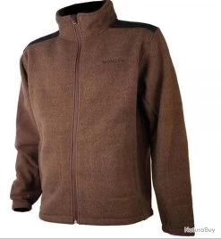 Gilet Veste Polaire Homme Somlys Sherpa Ref 490 - Marron Taille M