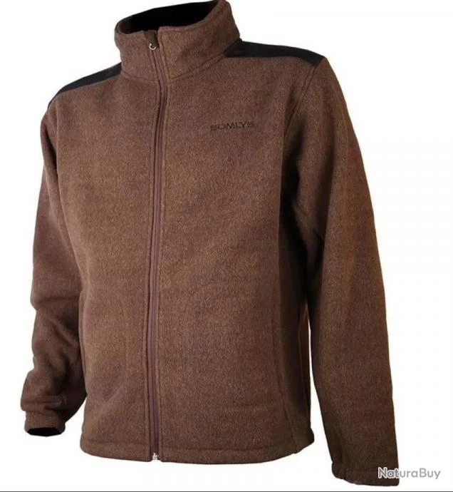 Gilet Veste Polaire Homme Somlys Sherpa Ref 490 - Marron Taille M 1 Gilet Veste Polaire Homme Somlys Sherpa Ref 490 - Marron Taille M