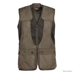 Gilet De Chasse Kaki VERNEY CARRON GROUSE - TAILLE 2XL