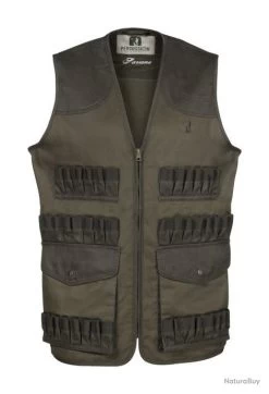 Gilet De Chasse Maxitubes Percussion Savane