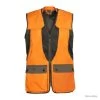Gilet De Chasse Orange Et Kaki VERNEY CARRON GROUSE - TAILLE L