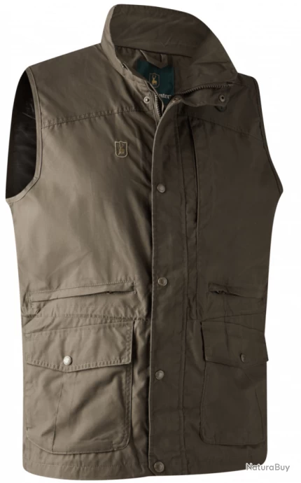 Gilet Sans Manches Lofoten Marron DEERHUNTER 1 Gilet Sans Manches Lofoten Marron DEERHUNTER