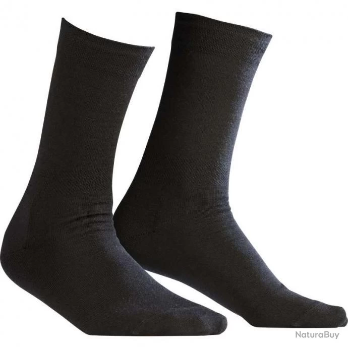 Mi Chaussettes MONNET CITY Noir 1 Mi Chaussettes MONNET CITY Noir