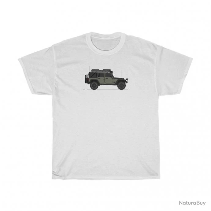 Outpost Jeep Wrangler Serie One T Shirt Blanc 1 Outpost Jeep Wrangler Serie One T Shirt Blanc
