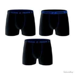 PACK DE 3 BOXERS / SHORT / CALEÇON EN COTON ULTRA STRETCH FREEGUN