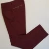 PANTALON EN TOILE BORDEAUX SUNWILL T50