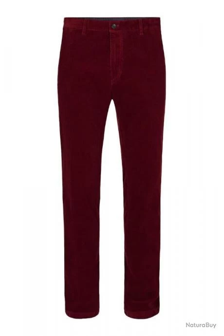 PANTALON SUNWILL VELOURS ROUGE T40 1 PANTALON SUNWILL VELOURS ROUGE T40