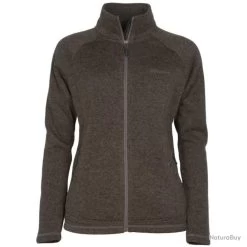 POLAIRE PINEWOOD GABRIELLA KNITTED EARTH BROWN MEL