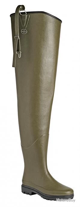 PROMOTION - Cuissarde De Marque Le Chameau Delta Limaille P47 -Big Chocolate Outoutd. 00001 PROMOTION Cuissarde de marque Le Chameau Delta limaille pointure 47