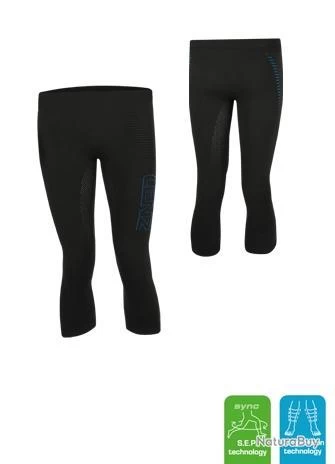 Pantalon Technique 3 4 Homme 3.0 LENZ Noir 1 Pantalon Technique 3 4 Homme 3.0 LENZ Noir