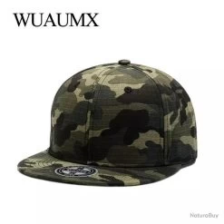 !! LIVRAISON OFFERTE !! Casquette Baseball WUAUMX Visière Plate Look Décontract !!! Réf 9807