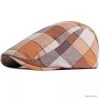 SUPERBE CASQUETTE BÉRET À CARREAUX REF 1613