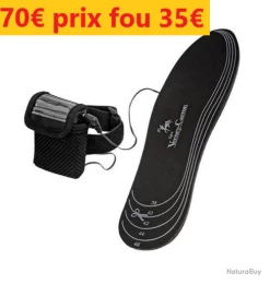 Semelles Chauffantes De Chasse Verney Carron à Piles LVPI10JS