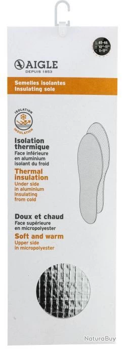 Semelles Isolantes Aigle
