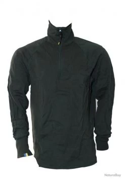 Sous Vêtement Pull Over Thermique TERMOSWED ! Taille M ! NOIR Col Ras Promo