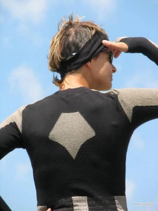 Sous Vetement Chauffant SilverSun Homme Noir 1 Sous Vetement Chauffant SilverSun Homme Noir