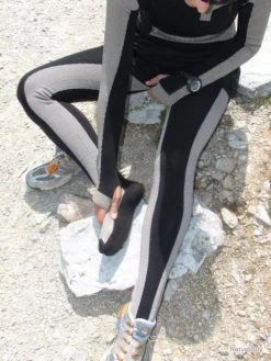 Sous Vetement Chauffant Collant Tights Femme Noir