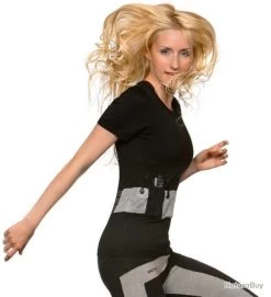 Sous Vetement Chauffant Manche Courte Femme Noir